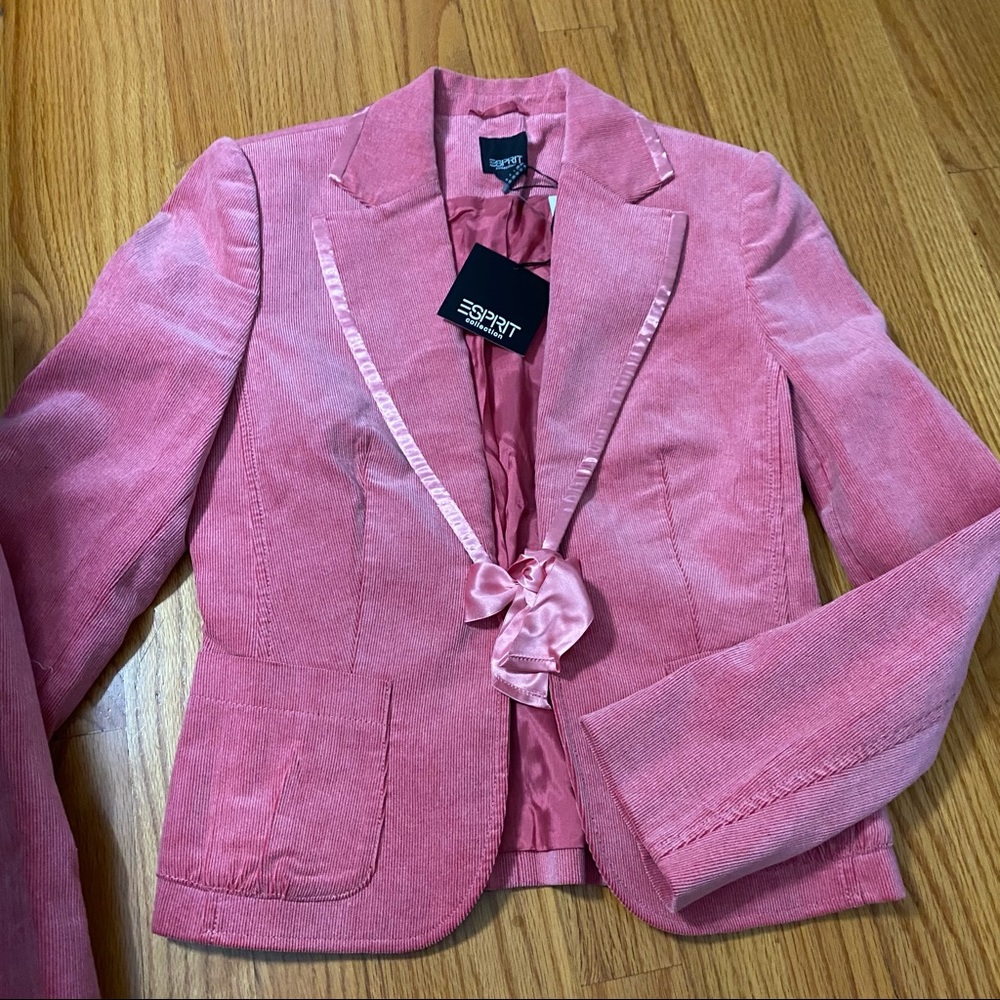 ESpirit pink blazer jacket